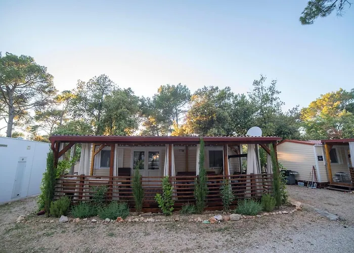 Mobile Home Cube - 3 Bedrooms, Terrace, Near Beach Camping
